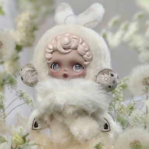 Skull Panda~ L'impressionnisme~MIST Plush Keychain